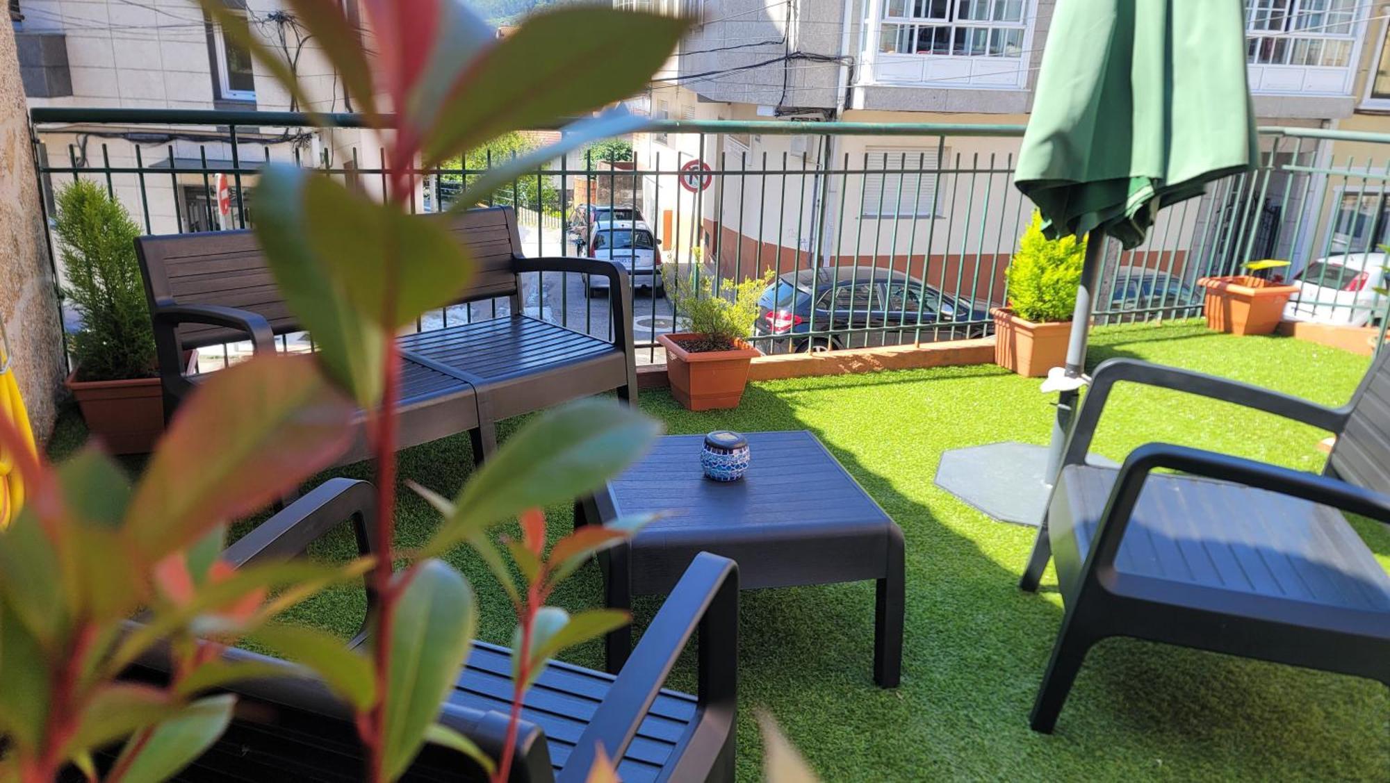 Casa Africa Y Ramona Apartment Redondela Luaran gambar
