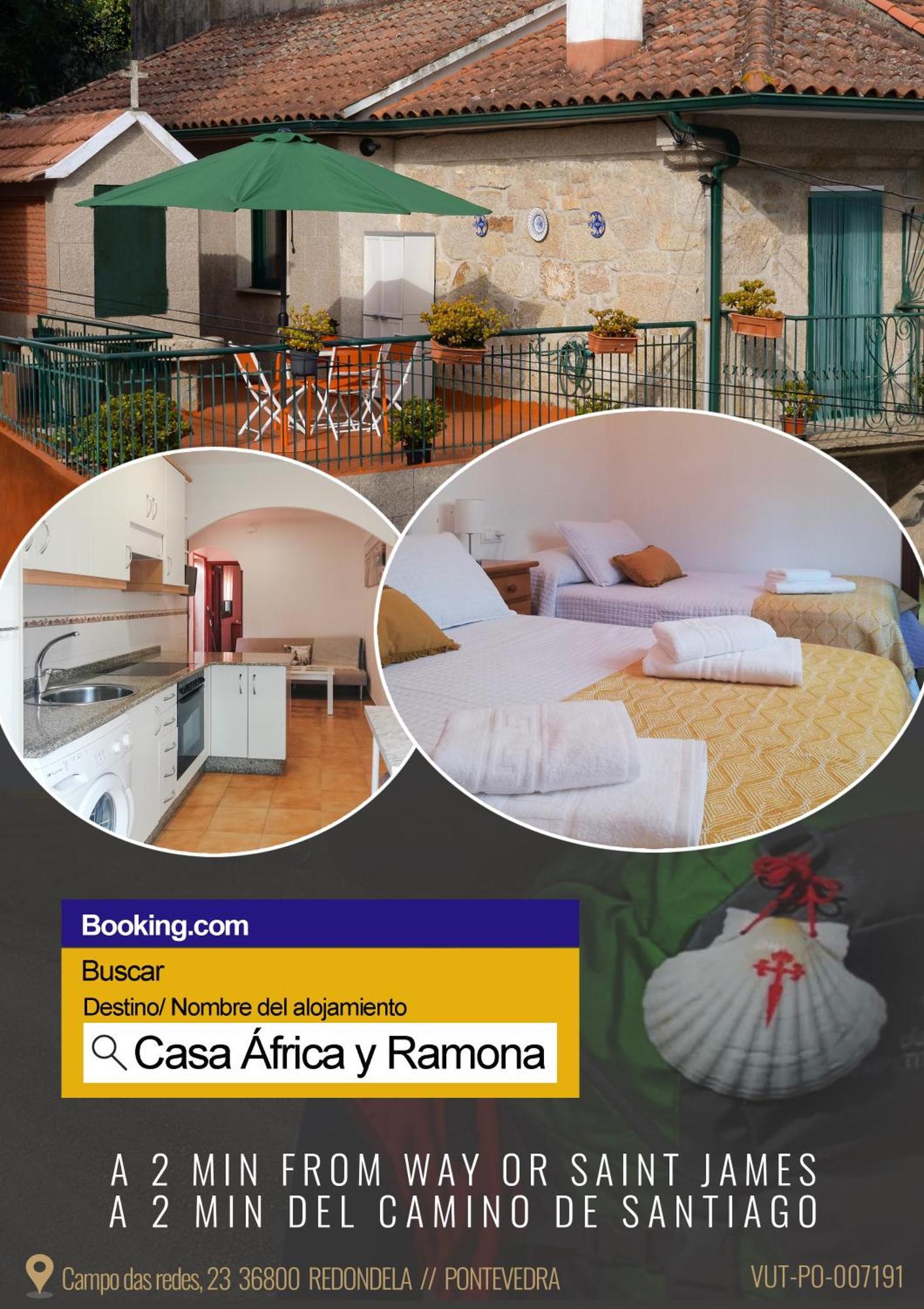 Casa Africa Y Ramona Apartment Redondela Luaran gambar
